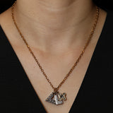 Louis Vuitton Dual Tone Love Letter Necklace