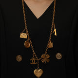 Rare Chanel 1995 Lucky Charms Pendant Necklace