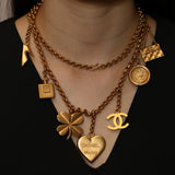 Rare Chanel 1995 Lucky Charms Pendant Necklace