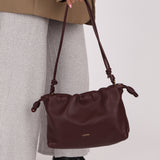 Loewe Dark Burgundy Medium Flamenco w/ Donut Chain