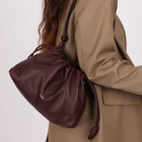 Loewe Dark Burgundy Medium Flamenco w/ Donut Chain