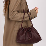 Loewe Dark Burgundy Medium Flamenco w/ Donut Chain