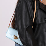 Louis Vuitton 2024 Vernis Baby Blue Malibu Pochette