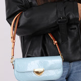 Louis Vuitton 2024 Vernis Baby Blue Malibu Pochette