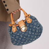 Louis Vuitton 2005 Monogram Denim Pleaty