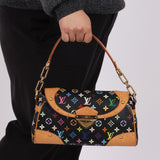 Louis Vuitton x Takashi Murakami Multicolor Monogram Beverly Shoulder Bag