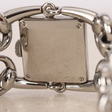 Gucci Signoria Silver Mother of Pearl Horsebit Watch 24mm