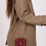 Chanel 2024 Mini CC Turnlock Vanity Case w/ Chain