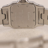 Cartier Stainless Steel and Yellow Gold Santos Garbe Watch 23mm