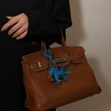 Hermès 2022 Bleu Zanzibar Rodeo PM Bag Charm