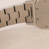 Cartier Stainless Steel and Yellow Gold Santos Garbe Watch 23mm