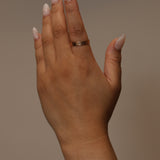 Cartier 18K RG Diamond Love Ring