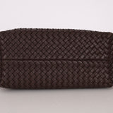Bottega Veneta Chocolate Intrecciato Small Cabat w/ Pouch