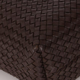 Bottega Veneta Chocolate Intrecciato Small Cabat w/ Pouch