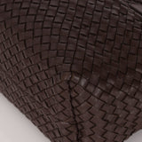 Bottega Veneta Chocolate Intrecciato Small Cabat w/ Pouch
