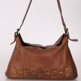 Celine Vintage Macadam Stud and Applique Hobo