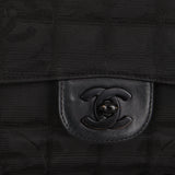Chanel 2002 Travel Ligne Incognito Medium Flap Bag