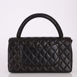 Chanel 1991 Lambskin Top Handle Kelly