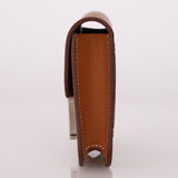 Hermès Gold Epsom Constance Slim Wallet w/ Custom Strap PHW