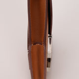 Hermès Gold Epsom Constance Slim Wallet w/ Custom Strap PHW