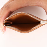 Hermès Gold Epsom Constance Slim Wallet w/ Custom Strap PHW