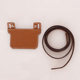 Hermès Gold Epsom Constance Slim Wallet w/ Custom Strap PHW