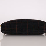 Chanel 2002 Suede Chocolate Bar Camera Bag 24K GP
