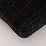 Chanel 2002 Suede Chocolate Bar Camera Bag 24K GP