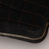 Chanel 2002 Suede Chocolate Bar Camera Bag 24K GP
