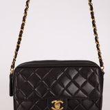 Chanel 1996 Small Classic Flap Camera Bag 24K GP
