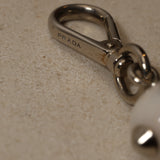 Prada Saffiano Edward Robot Key Ring