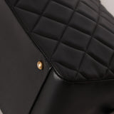 Chanel 2013 Lambskin Diamond CC Chain Tote