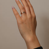 Cartier 18K Rose Gold Diamond Love Ring