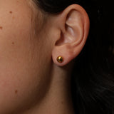 Dior Navy Drop Earrings