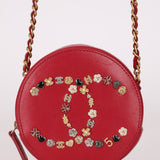 Chanel 2020 Lambskin Lucky Charms Round Crossbody