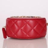 Chanel 2020 Lambskin Lucky Charms Round Crossbody