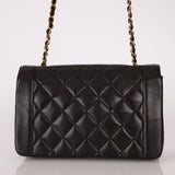 Chanel 1995 Lambskin Medium Diana Flap 24K GP