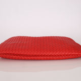 Bottega Veneta Intrecciato Red Hobo w/ Mirror
