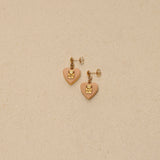 Louis Vuitton Lock Me Heart Drop Earrings