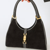 Gucci x Tom Ford Suede Medium Bardot