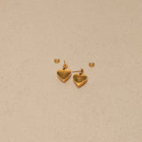Louis Vuitton Lock Me Heart Drop Earrings