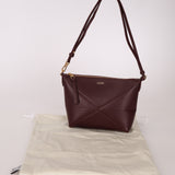 Loewe Calfskin Dark Burgundy Fold Pouch