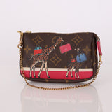 Limited Edition 2017 Louis Vuitton Monogram Giraffe Mini Pochette