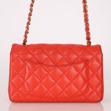 Chanel 2016 Lambskin Mini Rectangular Flap GHW