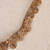 Dior Repeating Coins Logo Necklace