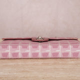 Chanel Nylon Pink Travel Line East West Flap with Chanel Wallet