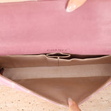 Chanel Nylon Pink Travel Line East West Flap with Chanel Wallet