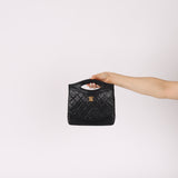 Chanel 1987 Lambskin Quilted Classic Small 31 Shopping Bag 24K GP
