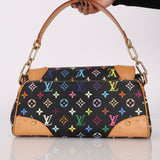 Louis Vuitton x Takashi Murakami Multicolor Monogram Beverly Shoulder Bag