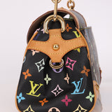 Louis Vuitton x Takashi Murakami Multicolor Monogram Beverly Shoulder Bag